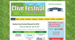 Desktop Screenshot of clivefestival.com